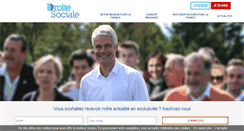 Desktop Screenshot of droitesociale.fr